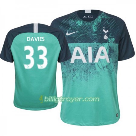 Billige Fotballdrakter Tottenham Hotspur Davies 33 Tredjedraktsett 2018/19 Kortermet